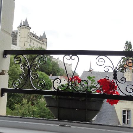 Vue Splendide Sur Chateau Saumur Luaran gambar