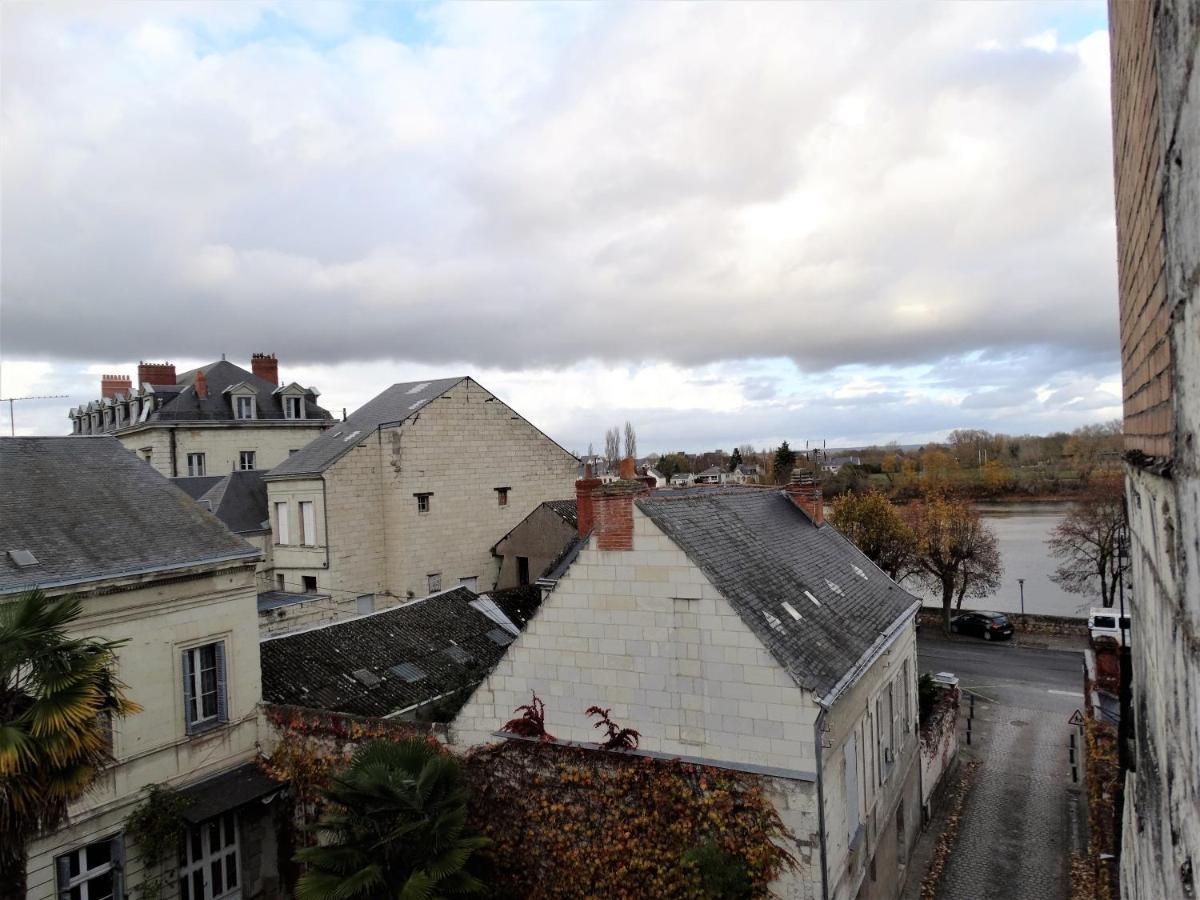Vue Splendide Sur Chateau Saumur Luaran gambar