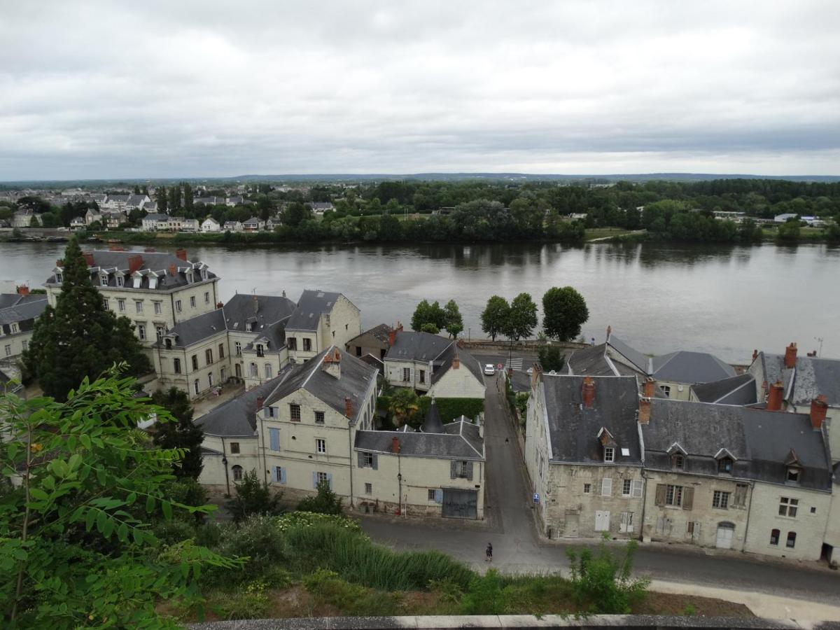 Vue Splendide Sur Chateau Saumur Luaran gambar